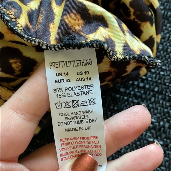 PrettyLittleThings- Leopard Bando top - Picture 4 of 4